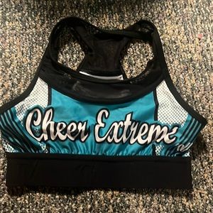 cheer extreme sports bra